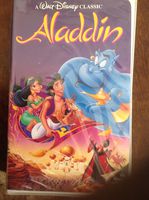 Walt Disney's Aladdin Black Diamond Classic RARE VHS