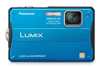 Panasonic Lumix DMC-TS10 14.1 MP Digital Camera with 4x Optical Image Stabilized Zoom and 2.7-Inch LCD (Blue)