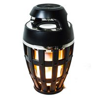 BACKYARD EXPRESSIONS PATIO · HOME · GARDEN 905258 Outdoor Bluetooth Speakers Features a Built-in High Capacity Rechargeable Battery-15 Hour Life, Black