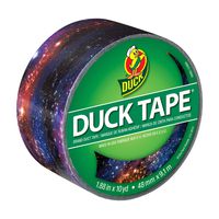Duck, Galaxy, Brand 283039 Printed Duct Tape, 1.88 Inches x 10 Yards, Single Roll