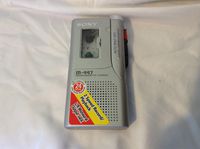 Sony M-447 Pressman Microcassette Recorder