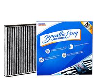 Spearhead Premium Breathe Easy Cabin Filter, Up to 25% Longer Life w/Activated Carbon (BE-285)