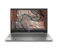 HP Chromebook 15-Inch Laptop, Micro-Edge Touchscreen, Dual-Core Intel Pentium Gold 4417U Gold Processor, 4 GB SDRAM, 64 GB eMMC Storage, Chrome OS (15-de0010nr, Ceramic White/Mineral Silver) (Renewed)