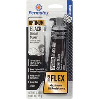 Permatex 27037 Optimum Black Gasket Maker 3.35 oz, 3.35 Fluid_Ounces