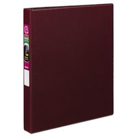 Avery 27252 Durable Binder with Slant Rings, 11 x 8 1/2, 1", Burgundy