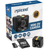 Hidden Spy Camera | SD Card Included | Mini Portable Wireless Security Dashcam Motion Detection Indoor & Outdoor Surveillance - Home Office - Car Video Recorder 1080p Night Vision - Small Drone