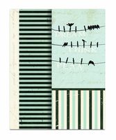 Kindle Case with Notepad & 2-n-1 Stylus - Bird on a Wire