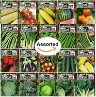 Set of 20 of Our Favorite Premium Variety Herbs and Vegetable Seeds! - Deluxe Garden Choices for Premium Gardening! (20 Assorted Seed Blind Bag Premium Veggies and Herbs)