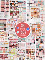Gorgeous Planner Stickers - 1500+ Stunning Design Accessories Enhance and Simplify Your Planner, Journal and Calendar