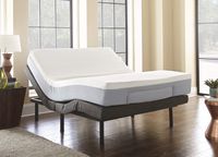 Boyd Sleep Lifestyle Adjustable Bed Frame/Mattress Foundation with Tethered Remote, Queen