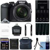 Nikon COOLPIX B500 Digital Camera (Black) Ultimate Starters Kit 32GB
