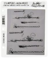 Stampers Anonymous CMS365 ClngStp THoltz Stitches, None