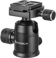 BARSKA Ball Joint Tripod Head, Black