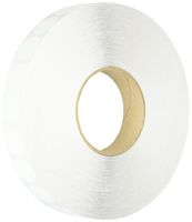 Compulabel Wafer Tab Seals, 1" Circle, White, 5000 Per Roll, Permanent Adhesive (910056)