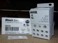 ALTECH 38020 Single Position 230 Amp 600 VAC Din Rail Power Distribution Block - 1 Item(s)