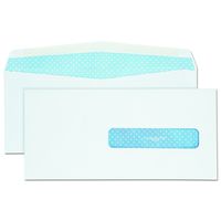 Quality Park QUA21432 21432 Health Form Gummed Security Envelope, #10 1/2, 4 1/2 x 9 1/2, White (Box of 500)