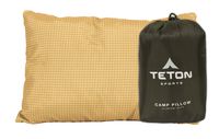 TETON Sports Camp Pillow; Great for Travel, Camping and Backpacking; Washable, Green