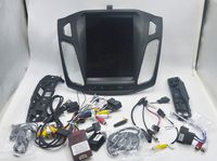 10.4 inch Octa CORE Android 1280X800 Car Tesla Style Vertical Screen 32GB ROM Bluetooth Radio Stereo GPS Navigation for Ford Focus 2012-2018 DVD Player (Octa CORE)