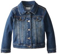 The Children's Place Little Girls and Toddler Light Denim Jacket, China Blue, 3T