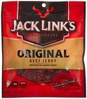 Jack Link's Meat Snacks Beef Jerky, Original, 2.85-Ounce (Pack of 4)