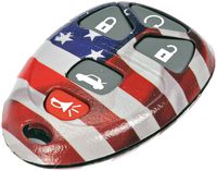 Dorman 13636US American Flag Keyless Remote Case