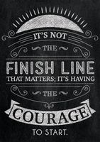 Creative Teaching Press Poster It's not The Finish line. Inspire U Poster (6746) (6746)