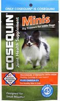 Cosequin Minis Soft Chews Maximum Strength with MSM Plus Omega3, 45 Count
