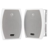 Dayton Audio IO525W 5-1/4" 2-Way Indoor/Outdoor Speaker Pair White