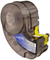Brady XSL-126-461 Labxpert 1.8" Width x 0.6" Height, B-461 Self-Laminating Polyester, Matte Finish Black on White/Translucent Label (225 per Cartridge)