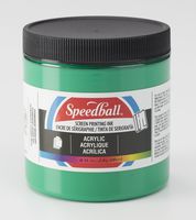 Speedball 004634 Acrylic Screen Printing Ink, 8 fl. oz, Emerald Green