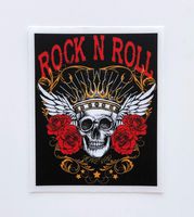 StyleMoca Crown Skull Rock n Roll Sticker Premium Quality Matte Waterproof Vinyl Stickers for Water Bottles, Tumblers, Cars, Snowboards, Laptops, and More