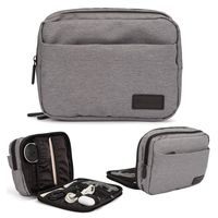 Electronic Accessories Organizer,Travel Cable Cord Storage Bag for Power Bank, Mouse, Data Cable, Headphone Cable, USB Cable