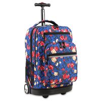 J World New York Sundance Laptop Rolling Backpack, Vintage Rose