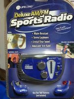 Lifelong Deluxe Am/fm Sports Radio