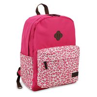 J World New York Fuse Laptop Backpack, Leopard, One Size