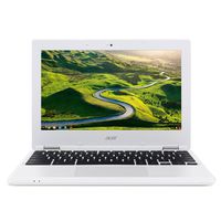 Acer Chromebook CB3-131-C3SZ 11.6-Inch Laptop (Intel Celeron N2840 Dual-Core Processor,2 GB RAM,16 GB Solid State Drive,Chrome), White(Renewed)