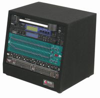 Odyssey CRS08 8 Space Carpeted Studio Rack