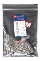 100 Buttons to Cover - Made in USA - Self Cover Buttons with wire eyes size 20 with Tool