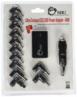 SIIG AC-PW0H12-S1 90W Ultra-Compact DC/USB Power Adapter