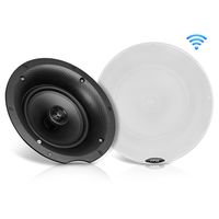Pyle Pair 8.0" Bluetooth Universal Flush Mount in-Wall in-Ceiling 2-Way Speaker System Dual Polypropylene Cone & Polymer Tweeter Stereo Sound 400 Watts (PDICBT87)