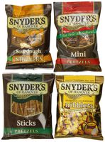 Snyder's of Hanover Pretzel Variety Pack, 1.5 Ounce, (Pack of 36)