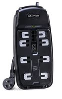 CyberPower CSP806TTAA Surge Protector, 2250J/125V, 8 Outlets, MOV Technology, TAA Certified