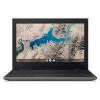 Lenovo 100E Chromebook 2ND Gen Laptop, 11.6" HD (1366 X 768) Display, MediaTek MT8173C Processor, 4GB LPDDR3 RAM, 16GB eMMC TLC SSD, Powervr GX6250, Chrome OS, 81QB000AUS, Black (Renewed)