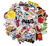 Sticker Decals - 160 Pcs Rock Hipop Laptop Vinyl Stickers car Sticker for Snowboard Motorcycle Bicycle Phone Mac Computer DIY Keyboard Car Window Bumper Wall Luggage Decal Graffiti Patches (160 Rock)