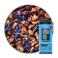 Tiesta Tea | Blueberry Wild Child, Loose Leaf Blueberry Hibiscus Fruit Tea | All Natural, Caffeine Free, Hot or Iced, Antioxidant Boost | 5.5oz Tea Tin Canister - 50 Cups | Blueberry Hibiscus Tea