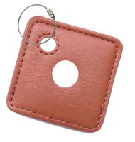all4fit Fashion Key Chain Cover Style Accessories for Tile Skin Phone Finder Key Finder Item Finder (only case, NO Tracker Included). for New Tile pro 2018. Brown X 1