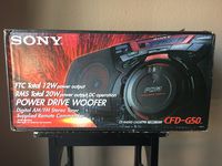 Sony PDW CFD-G50 AM/FM RADIO / CD / Cassette Player Boombox