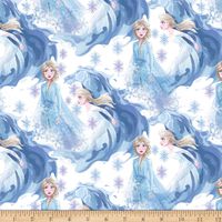 Disney Frozen 2 Elsa In Her Element Multi Fabric by the Yard