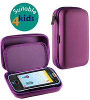 Navitech Purple Premium Travel Hard Carry Case Cover Sleeve Compatible With The Vtech Kidibuzz