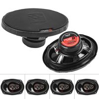 Cerwin Vega H7693 6" x 9" 3 Way Coaxial Car Speakers 4 Ohm 420 Watts Max 4 Pack